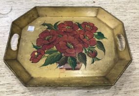Tin Painted Serving Tray