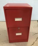 Modern Two Drawer File Cabinet