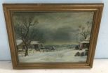 Signed Landscape Painting