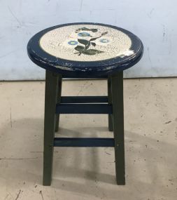 Modern Painted Small Stool
