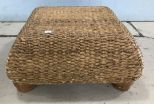 Modern Woven Foot Stool