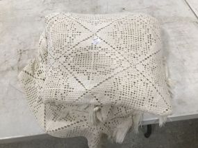 Needlepoint Crochet Table Cloth