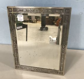 Vintage Sterling Framed Dresser Mirror