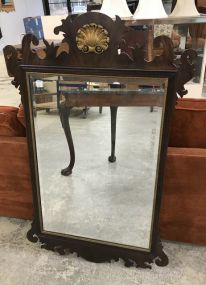 Henkel Harris Mahogany Wall Mirror