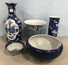 Group of Oriental Porcelain Pottery