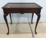 Walnut Queen Anne Shell Reproduction Tea Table