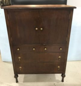 Vintage Mahogany Chest Cabinet