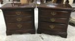 Pair of Kincaid Cherry Night Stands