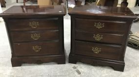 Pair of Kincaid Cherry Night Stands