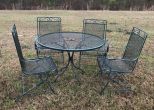 Wrought Iron Patio Set