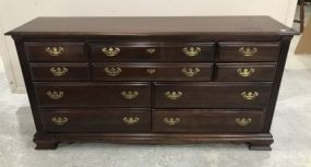 Modern Chippendale Style Cherry Dresser