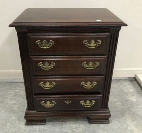 Modern Chippendale Style Bedside Table