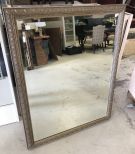 Large Modern Beveled Mirror