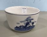 Delft Blue Pottery Bowl