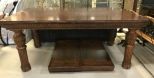 Ornate Oak Dinning Table