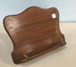 Vintage Wood Book Stand