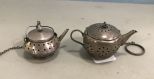 Small Sterling Tea Pots
