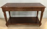 Modern TV Cherry Console Stand