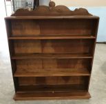Wooden Five Shelf Book Case