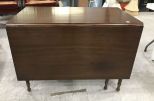 Vintage Mahogany Drop Leaf Dinning Table