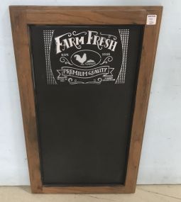 New Farm Fresh Chalk Board