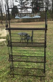 Wrought Iron Outdoor Rack