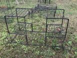 Metal Wire Planter Cart