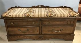 Vintage Lane Oak/Cedar Chest