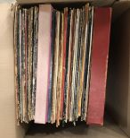 Box Collection of Record Albums