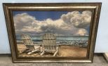 Beach Chairs Print