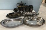 Group of Silver Plate Pieces