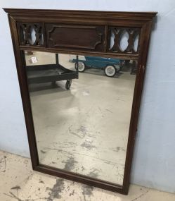 Vintage Mahogany Mirror