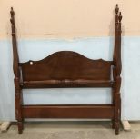 Chippendale Style Four Poster Full Size Bed