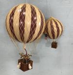 Two Decorative Hot Air Balloons