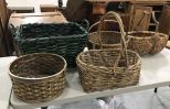 Group of Large Woven Baskets