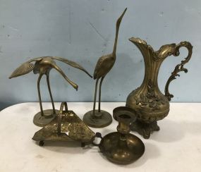Metal and Brass Decor Pieces