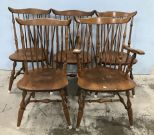 Nichols & Stone Vintage Windsor Style Dining Chairs