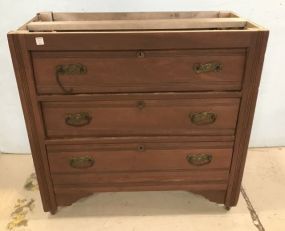 Eastlake Three Drawer Chest