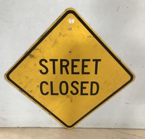 Street Closed Sign