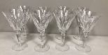 Eight Waterford Wine Glasses