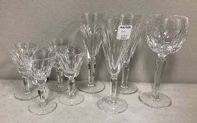 Group of Waterford Glasses