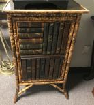 Bamboo and Book Style Bookcase Stand