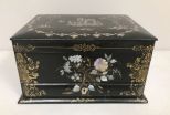 Antique English Mother of Pearl Dresser Box