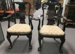 Antique Reproduction Ball-n-Claw Arm Chairs