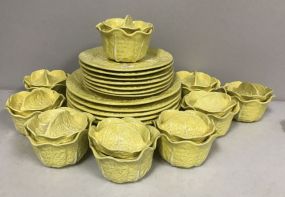 Leaf Pottery China Set