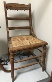 Eastlake Cane Bottom Side Chair