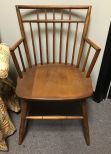Primitive Style Side Arm Chair