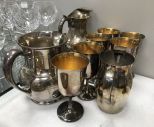 Group of Silver Plate Serving Pieces