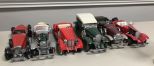 Six Collectible Model Cars