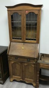 Antique Oak Secretary